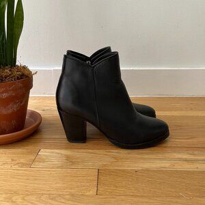 Thursday Boot Company Uptown Black Leather Booties